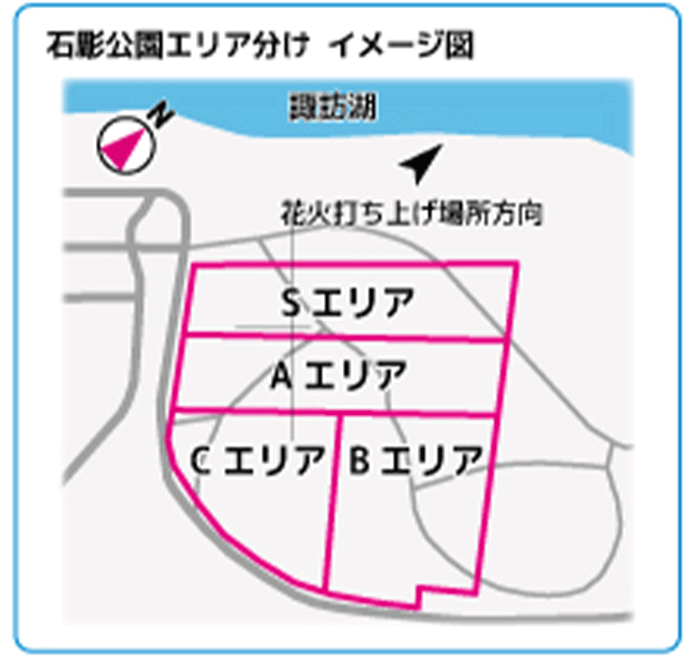 石彫公園エリアイメージ図